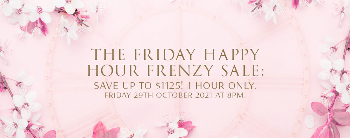 Blog posts Frenzy Sale Friday Happy Hour