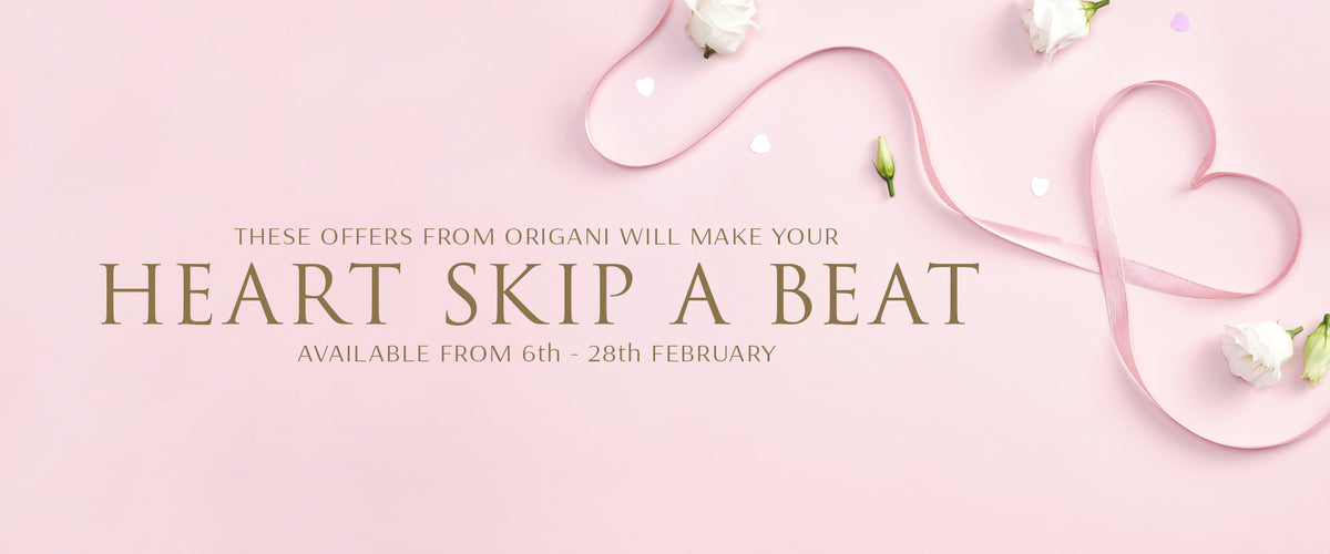 Valentines offers from Origani